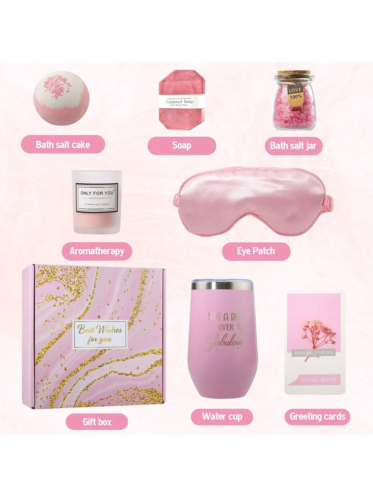 Gifts for Women, Valentines Day Gifts for Her, Unique Birthday Gifts for Women, Mom, Wife, Girlfriend, Sister, Her, Best Friend, Birthday, Valentine'S Day, Mother'S Day Christmas Gift Basket